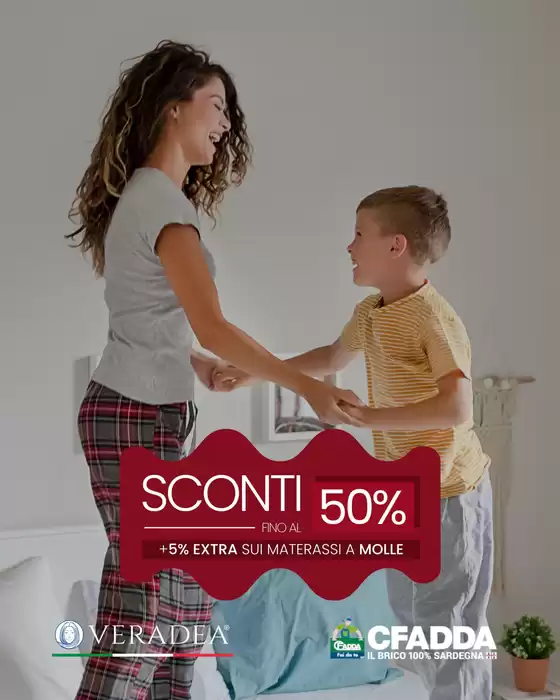Volantino CFadda a Selargius | Sconti fino al 50% | 2025-10-08T00:00:00.000Z - 2025-10-31T00:00:00.000Z