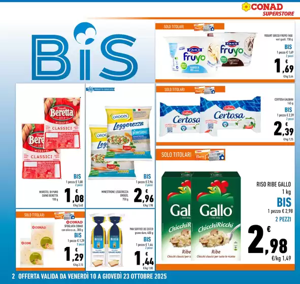 BIS, PRENDI 2 PAGHI 1