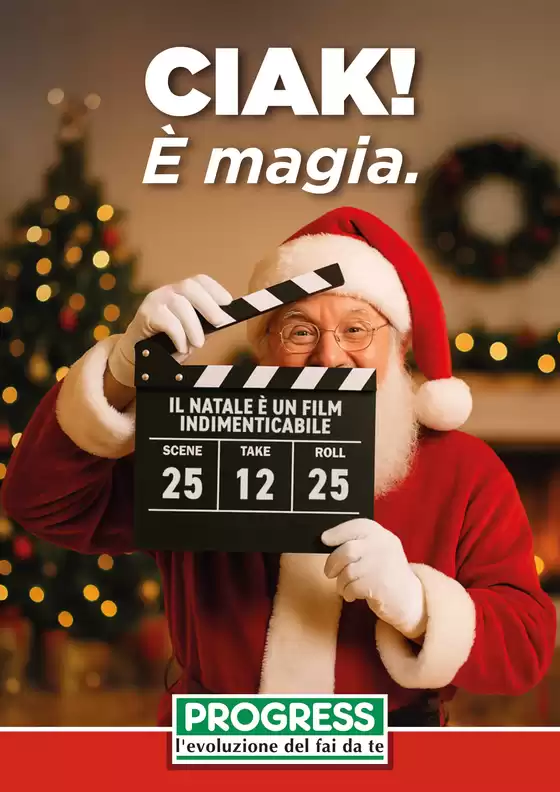 Volantino Progress a Jesi | CIAK! E' magia | 2025-10-24T00:00:00.000Z - 2025-12-31T00:00:00.000Z
