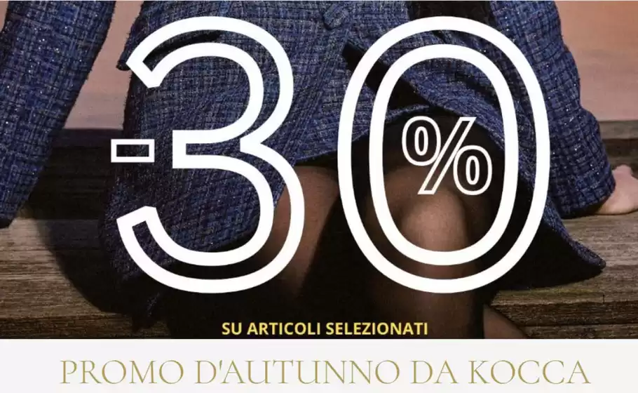 Volantino Valdichiana Outlet Village a Palermo | Promo d'autunno da kocca | 2025-10-08T00:00:00.000Z - 2025-10-19T00:00:00.000Z