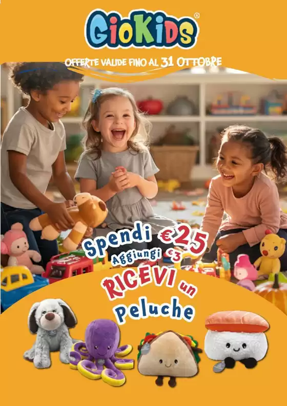 Volantino Giokids a Bergamo | Offerte valide fino al 31 ottobre | 2025-10-08T00:00:00.000Z - 2025-10-31T00:00:00.000Z