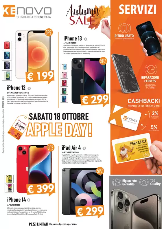 Volantino Kenovo a Grumo Nevano | Autumn Sale | 2025-10-08T00:00:00.000Z - 2025-10-18T00:00:00.000Z