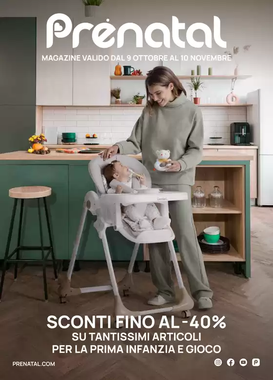Volantino Prenatal | Sconti fino al 40% | 2025-10-09T00:00:00.000Z - 2025-11-10T00:00:00.000Z