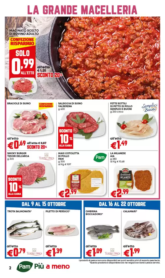 OFFERTE OTTOBRE