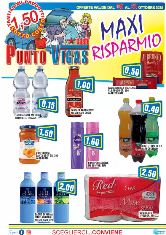 Volantino Punto Vigas a Spresiano | Maxi risparmio | 2025-10-09T00:00:00.000Z - 2025-10-20T00:00:00.000Z