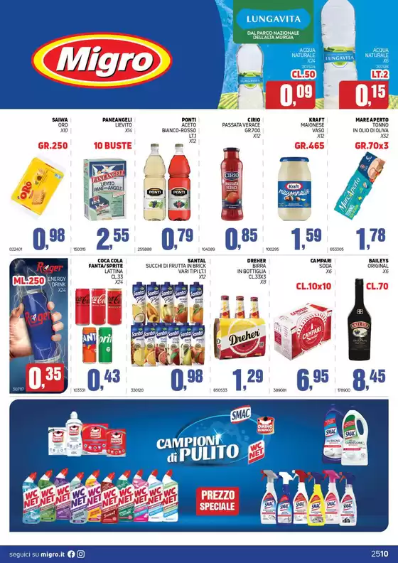Volantino Migro a Spresiano | Offerte esclusive per i nostri clienti | 2025-10-09T00:00:00.000Z - 2025-10-25T00:00:00.000Z