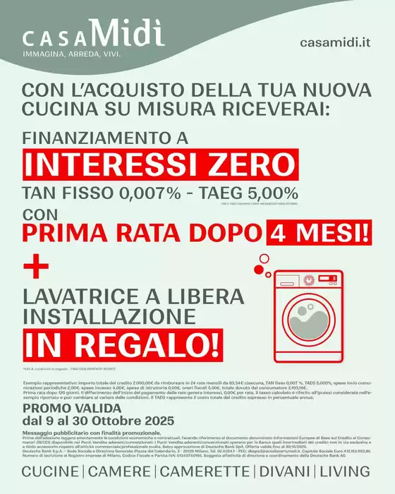 In autunno 2 regali per te con la tua cucina