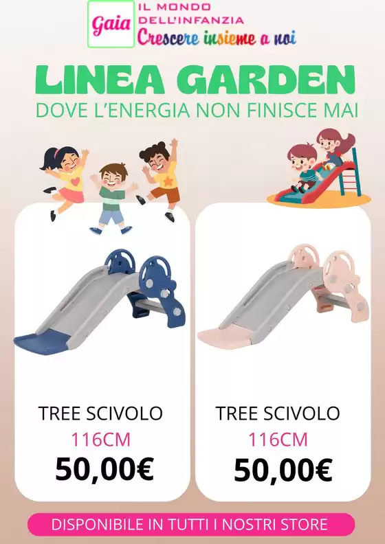 Volantino Sanitaria Gaia a Cabras | Linea garden | 2025-10-09T00:00:00.000Z - 2025-10-19T00:00:00.000Z