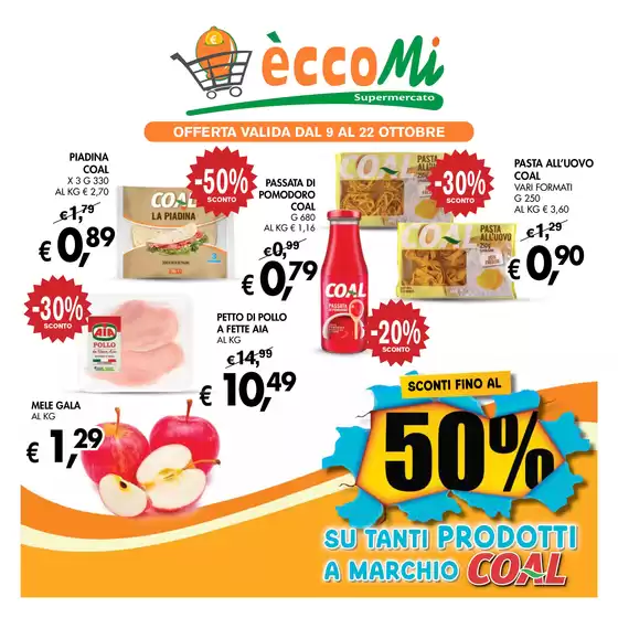 Volantino Eccomi a Bagnoregio | Eccomi Plus! | 2025-10-09T00:00:00.000Z - 2025-10-22T00:00:00.000Z