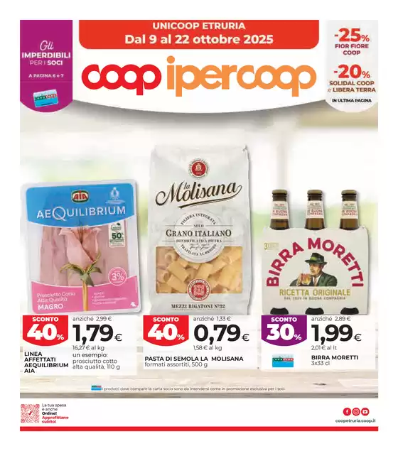 Dal 9 al 22 ottobre 2025