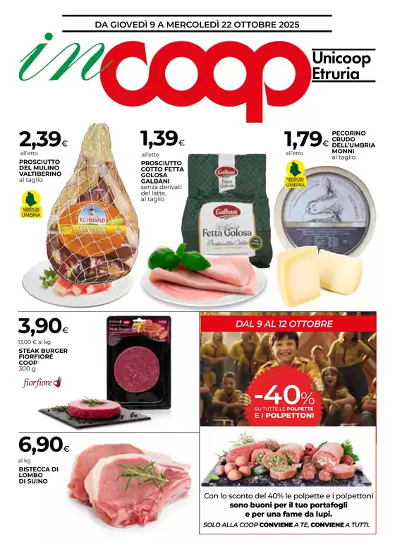 Volantino Coop | DA GIOVEDÌ 9 A MERCOLEDÌ 22 OTTOBRE 2025 | 2025-10-09T00:00:00.000Z - 2025-10-22T00:00:00.000Z