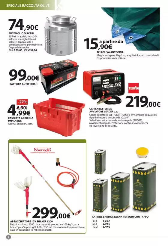 Offerte d'autunno