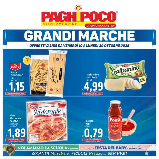 Volantino PaghiPoco a Campobello di Mazara | Grandi marche | 2025-10-10T00:00:00.000Z - 2025-10-20T00:00:00.000Z