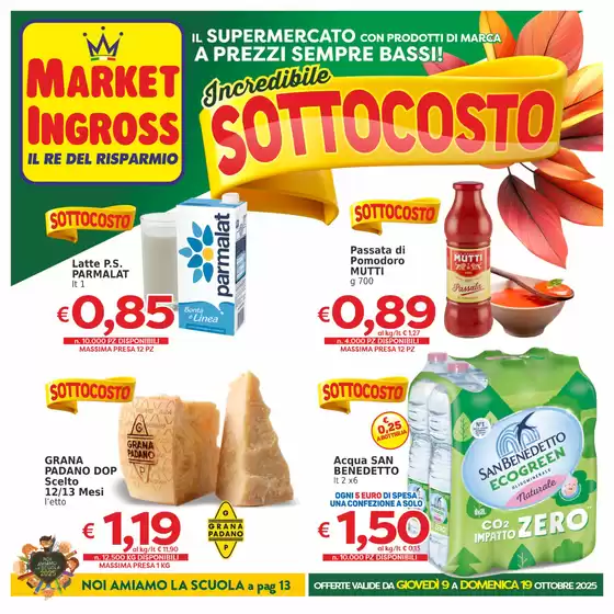 Volantino Market Ingross a Campobello di Mazara | Sottocosto | 2025-10-09T00:00:00.000Z - 2025-10-19T00:00:00.000Z