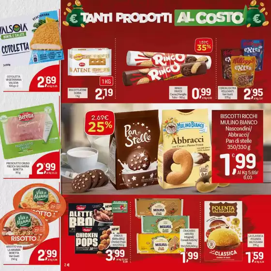 Tanti prodotti al costo