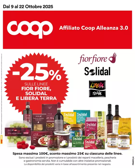 Dal 09 al 22 ottobre 2025