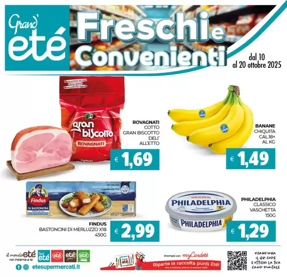 Volantino Etè a Lavis | Freschie convenienti | 2025-10-10T00:00:00.000Z - 2025-10-20T00:00:00.000Z