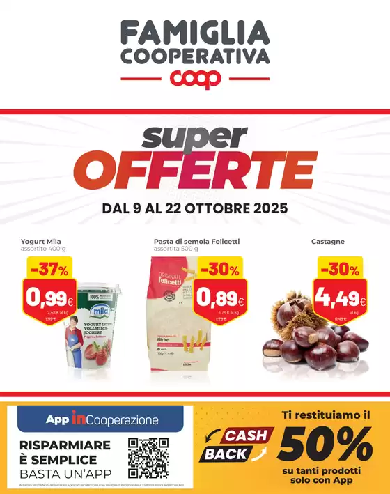 Volantino Coop a Livorno | Super offerte | 2025-10-09T00:00:00.000Z - 2025-10-22T00:00:00.000Z