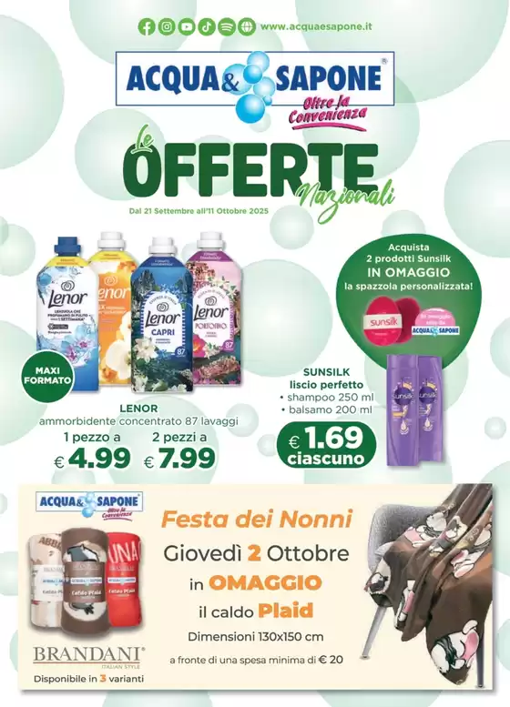 Le offerte nazionali