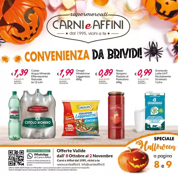 Volantino Carni e Affini a Castel Volturno | Convenienza da brividi! | 2025-10-09T00:00:00.000Z - 2025-11-02T00:00:00.000Z