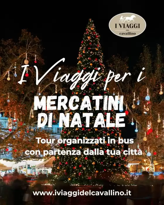 Volantino I viaggi del cavallino a Morcone | Mercatini di natale | 2025-10-10T00:00:00.000Z - 2025-12-31T00:00:00.000Z