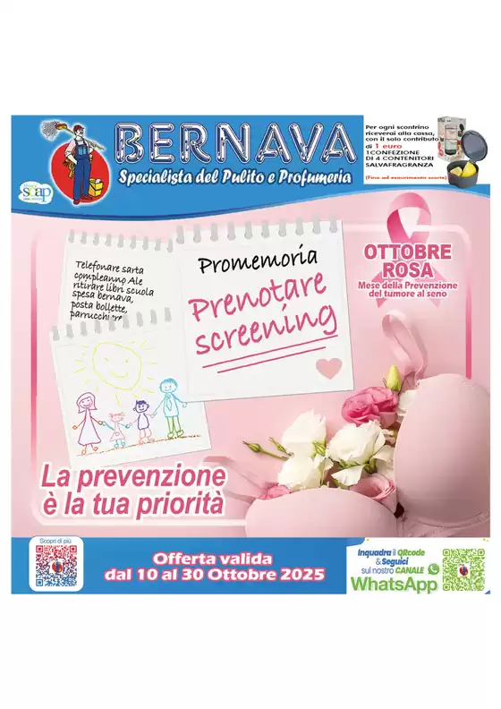 Volantino Bernava a Bonate Sopra | La prevenzione è là tua priorità | 2025-10-10T00:00:00.000Z - 2025-10-30T00:00:00.000Z