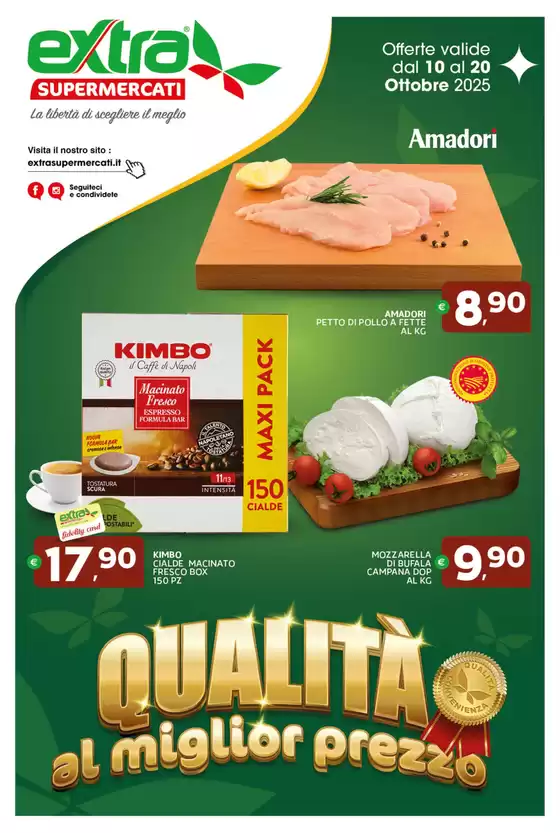 Offerte valide dal 10 al 20 Ottobre 2025