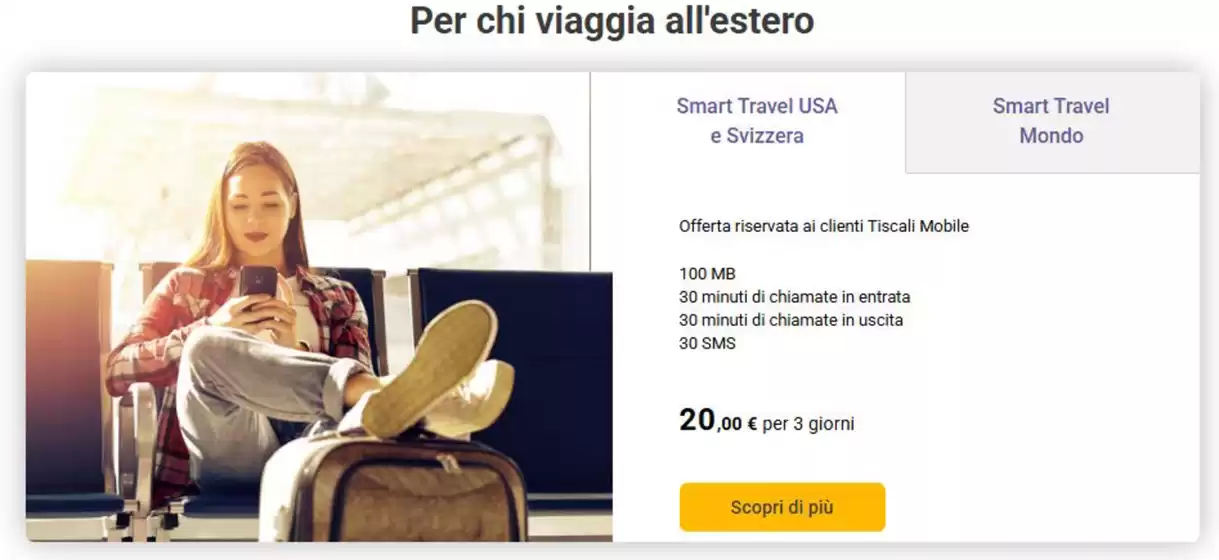 Volantino Tiscali Casa a Realmonte | Per chi viaggia all'estero  | 2025-10-10T00:00:00.000Z - 2025-10-17T00:00:00.000Z