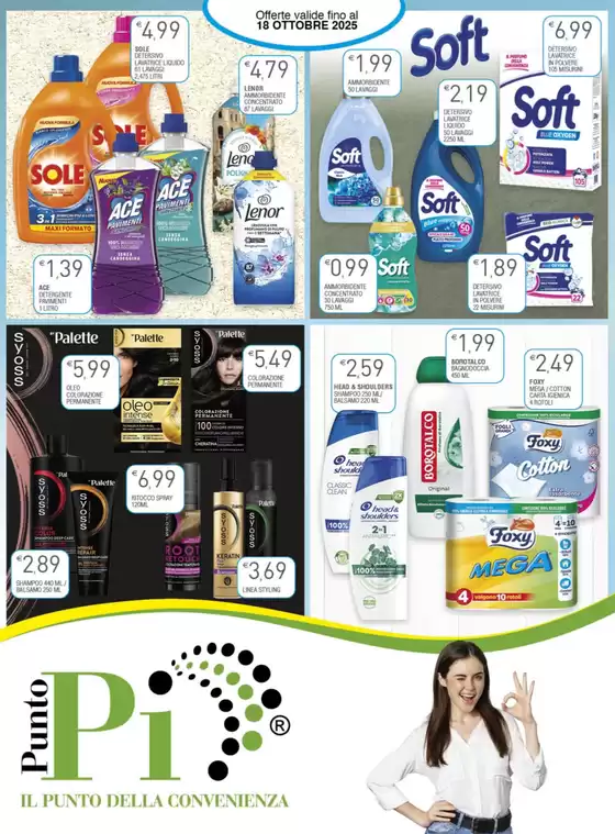Offerte valide fino al 18 ottobre
