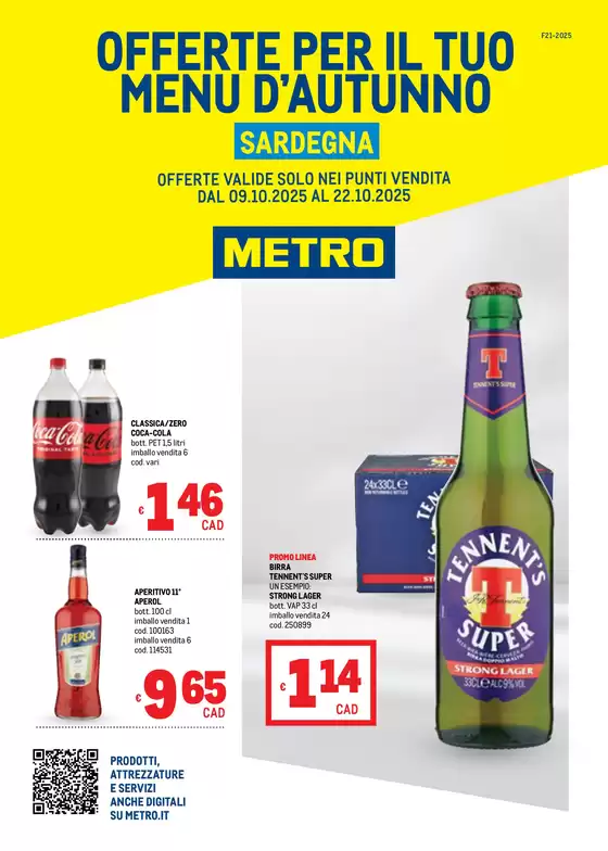 Volantino Metro a Alvignano | Offerte Menù d'Autunno - Area 4 | 2025-10-10T00:00:00.000Z - 2025-10-22T00:00:00.000Z