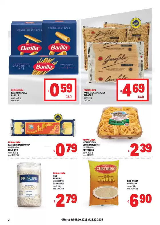 Offerte Menù d'Autunno - Area 1
