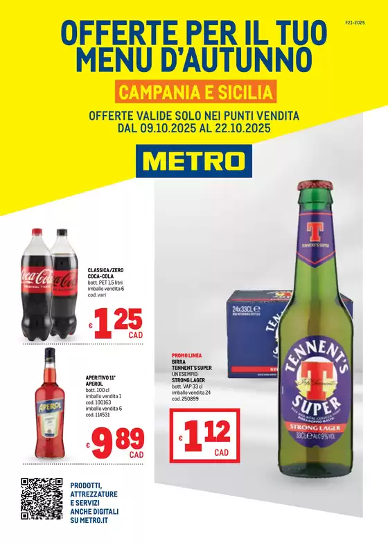 Volantino Metro a Alvignano | Offerte Menù d'Autunno - Area 6 | 2025-10-10T00:00:00.000Z - 2025-10-22T00:00:00.000Z