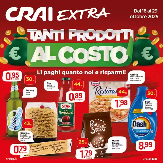 Tanti prodotti al costo