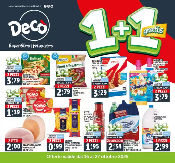 Volantino Decò a Gravellona Lomellina | Sotto fresco  | 2025-10-16T00:00:00.000Z - 2025-10-27T00:00:00.000Z
