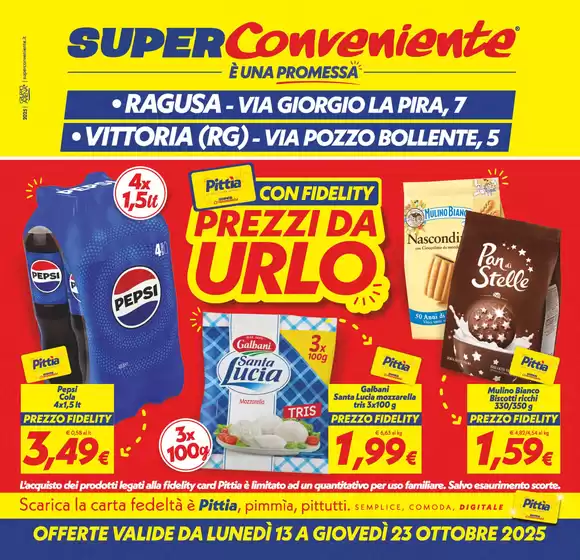 Volantino SuperConveniente a Appiano Gentile | Prezzi da urlo | 2025-10-13T00:00:00.000Z - 2025-10-23T00:00:00.000Z