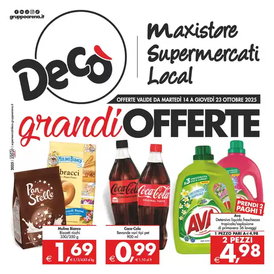 Volantino Decò a Trecastagni | Grandi offerte | 2025-10-14T00:00:00.000Z - 2025-10-23T00:00:00.000Z