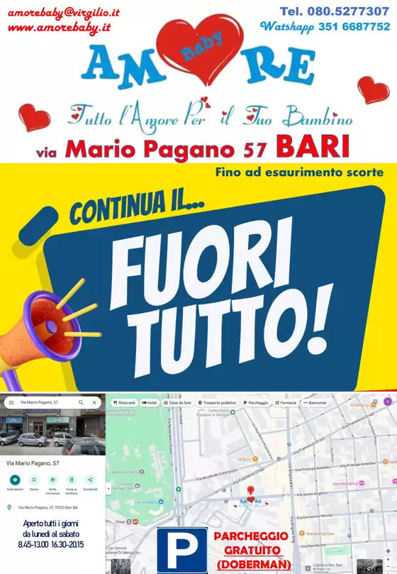 Volantino Amore Baby | Fuori tutto! | 2025-10-13T00:00:00.000Z - 2025-10-31T00:00:00.000Z