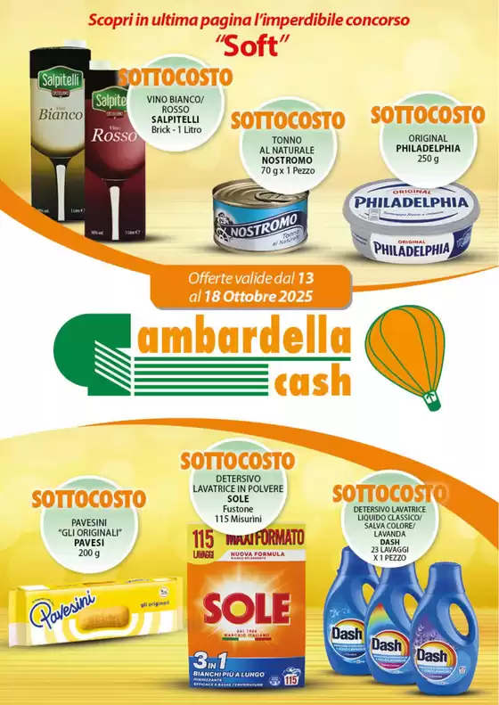 Volantino Gambardella Cash a Lunamatrona | Sottocosto | 2025-10-13T00:00:00.000Z - 2025-10-18T00:00:00.000Z