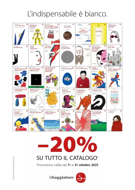 Volantino Ubik a Cesenatico | -20% su tutto il catalogo | 2025-10-13T00:00:00.000Z - 2025-10-31T00:00:00.000Z