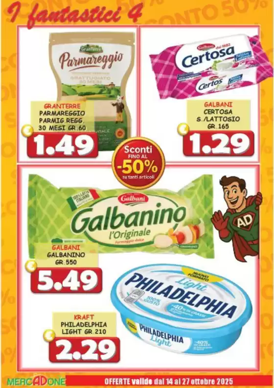 Sconti fino al 50%