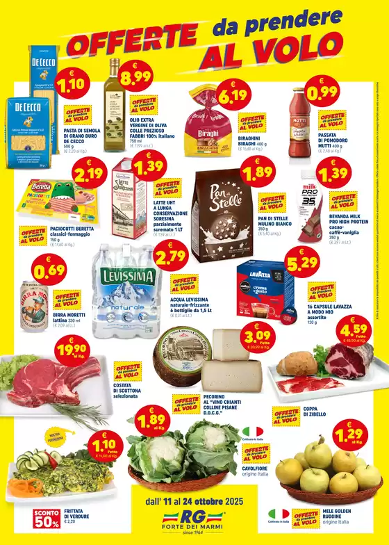 Volantino RG Supermarket a Lunamatrona | Offerte da prendere al volo | 2025-10-13T00:00:00.000Z - 2025-10-24T00:00:00.000Z