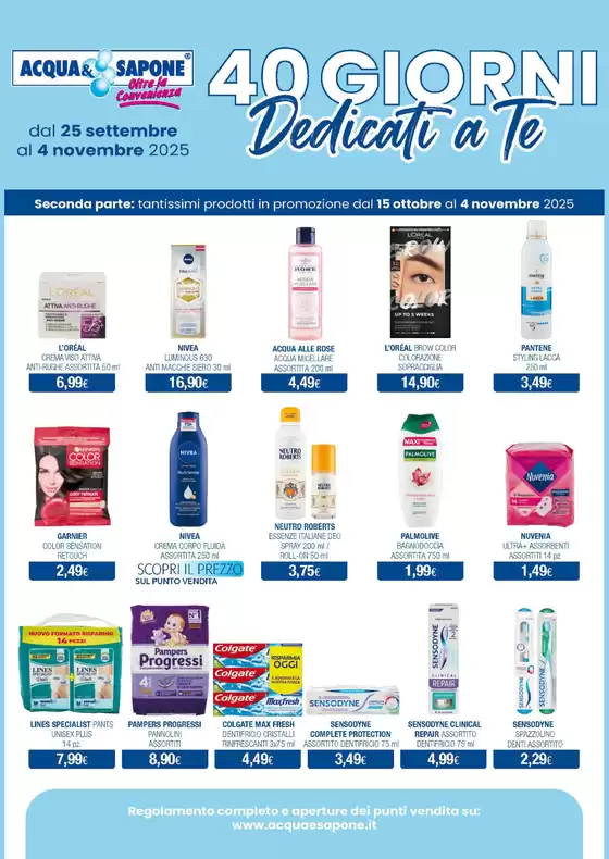 40 giorni dedicati a te