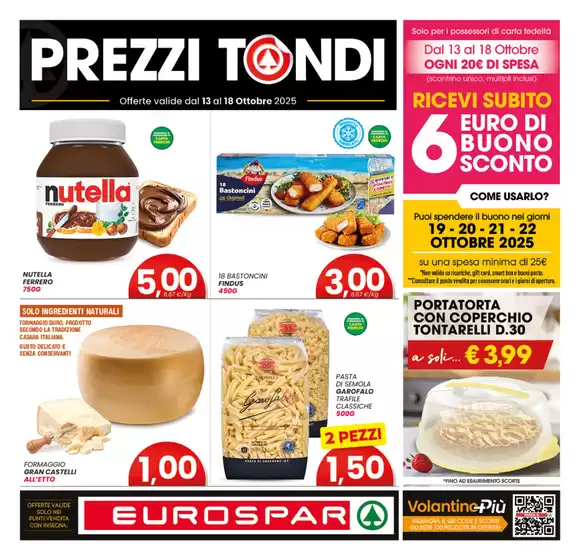 Prezzi tondi