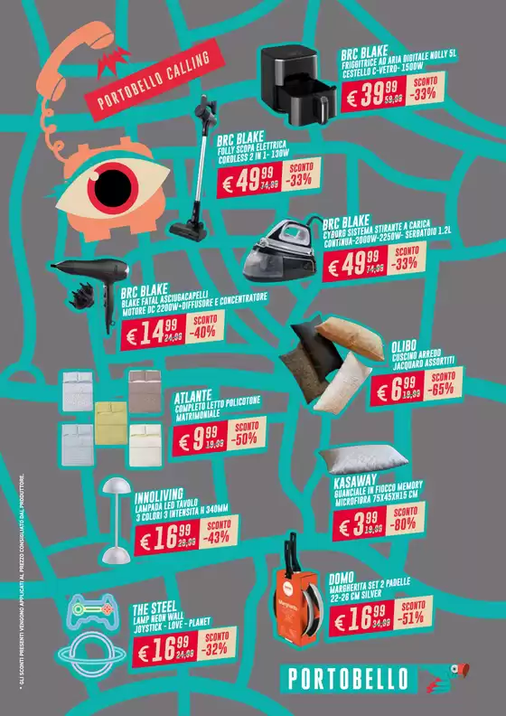 Sconti dal 30% all 80%