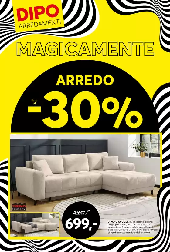 Volantino Dipo | Arredo fino al -30% | 2025-10-13T00:00:00.000Z - 2025-10-19T00:00:00.000Z