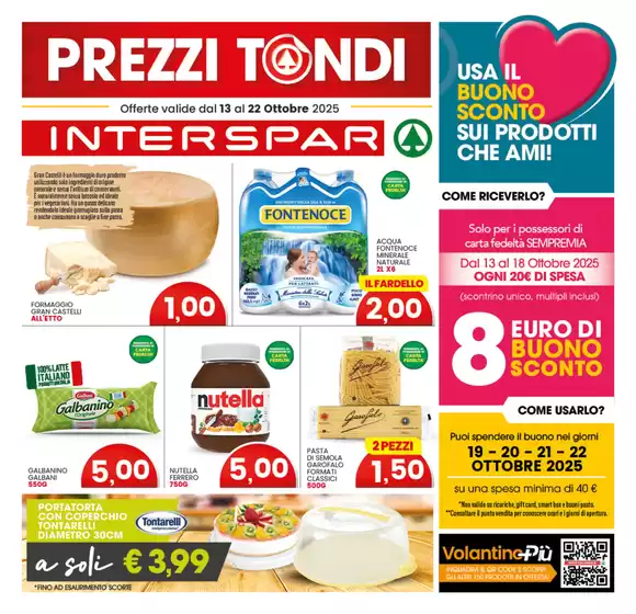 Prezzi tondi