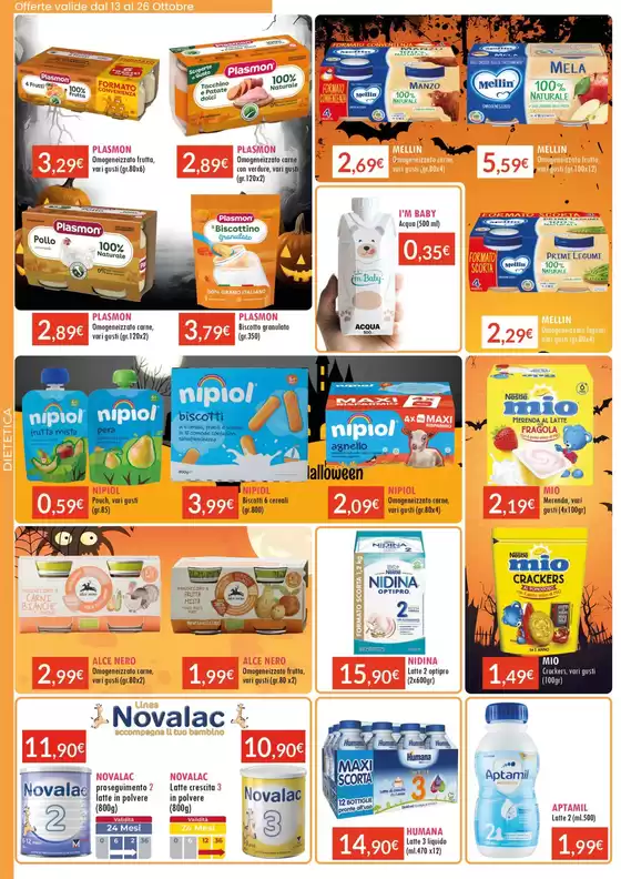 Offerte valide dal 13 al 26 ottobre