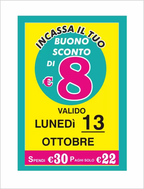 Volantino Euro Shop | Buono sconto di 8 euro  | 2025-10-13T00:00:00.000Z - 2025-10-13T00:00:00.000Z