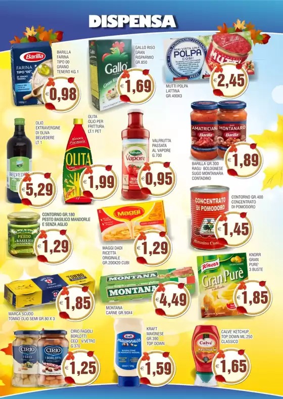 Continuano le offerte d'autunno
