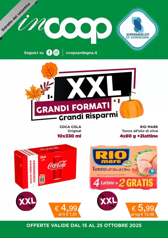 Volantino Coop a Bene Vagienna | Grandi formati | 2025-10-15T00:00:00.000Z - 2025-10-25T00:00:00.000Z